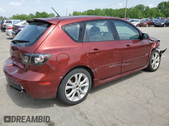 2009 Mazda 3 S Touring with VIN JM1BK343291226640, listed as a Copart auction lot 57021565 with 170,854 mi miles and Salvage title. Bid and sale history available at DreamBid. Image 3.
