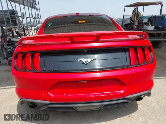 2019 Ford Mustang EcoBoost with VIN 1FA6P8TH9K5134989, listed as a IAAI auction lot 42308232 with 87,138 mi miles and . Bid and sale history available at DreamBid. Image 17.