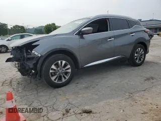 2018 Nissan Murano SL z VIN 5N1AZ2MG9JN114866, wystawiony jako Copart lot #60724375 z przebiegiem 80 116 mil mil oraz Szkoda całkowita • Salvage title. Historia ofert i sprzedaży dostępna na DreamBid. Obrazek 1.
