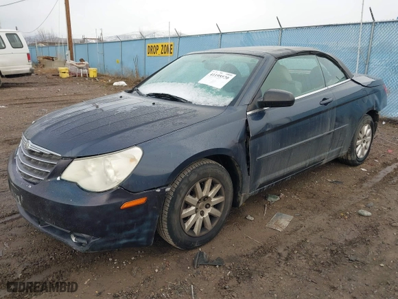 2008 Chrysler Sebring LX with VIN 1C3LC45K28N224010, listed as a IAAI auction lot 41195520 with 208,565 mi miles. Bid and sale history available at carsss.com. Image 18.