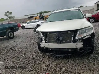 2016 Nissan Pathfinder Platinum with VIN 5N1AR2MN7GC657846, listed as a Copart auction lot 61353405 with 100,692 mi miles and Salvage title. Bid and sale history available at DreamBid. Image 15.