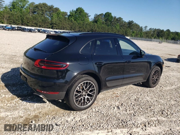 2018 Porsche Macan with VIN WP1AA2A57JLB02210, listed as a Copart auction lot 58010705 with 54,497 mi miles and Salvage title. Bid and sale history available at DreamBid. Image 3.