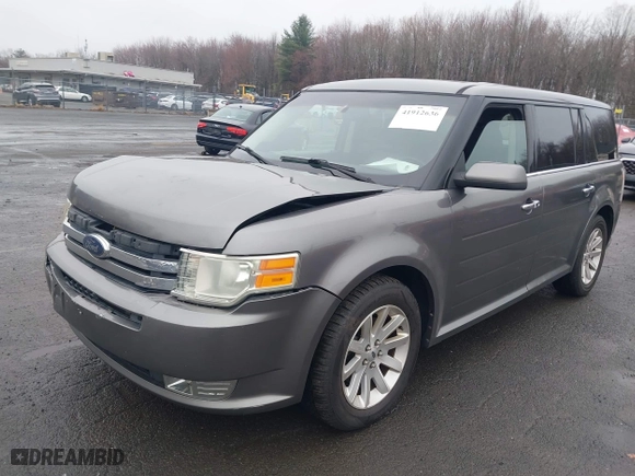 2010 Ford Flex SEL with VIN 2FMGK5CC3ABA25076, listed as a IAAI auction lot 41912636 with 199,070 mi miles. Bid and sale history available at carsss.com. Image 2.