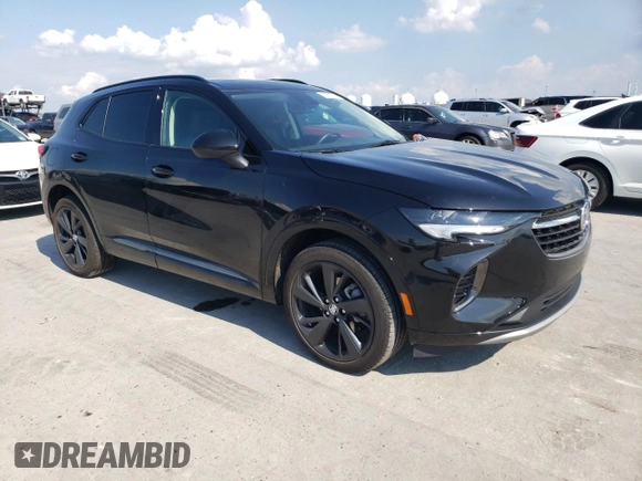 2023 Buick Envision Essence with VIN LRBFZPR4XPD183827, listed as a Copart auction lot 72161074 with 10,380 mi miles and Non Repairable. Bid and sale history available at DreamBid. Image 4.