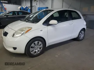 2007 Toyota Yaris with VIN JTDJT923475097451, listed as a Copart auction lot 53876845 with 170,837 mi miles and Clean Title. Bid and sale history available at carsss.com. Image 1.