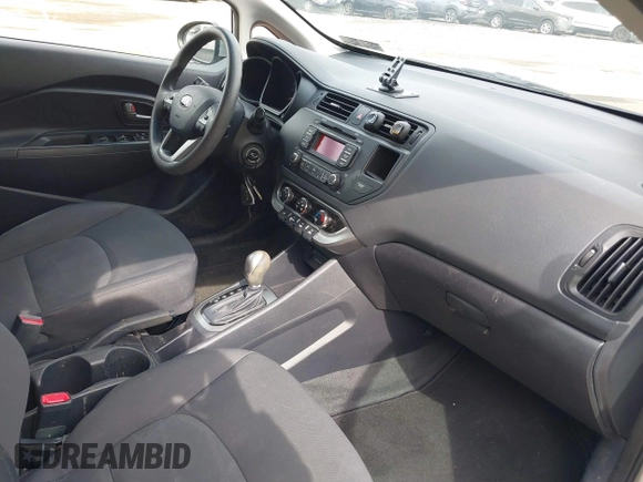 2013 Kia Rio LX with VIN KNADM4A36D6272803, listed as a IAAI auction lot 41849872 with 62,918 mi miles. Bid and sale history available at carsss.com. Image 5.