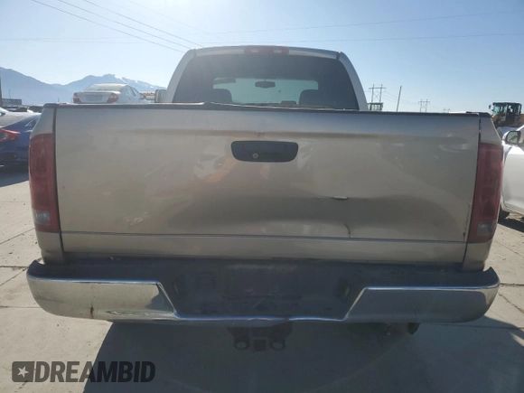 2003 Dodge Ram 2500 ST with VIN 3D7KU28C53G830759, listed as a Copart auction lot 43910005 with 283,955 mi miles and Salvage Title. Bid and sale history available at carsss.com. Image 6.