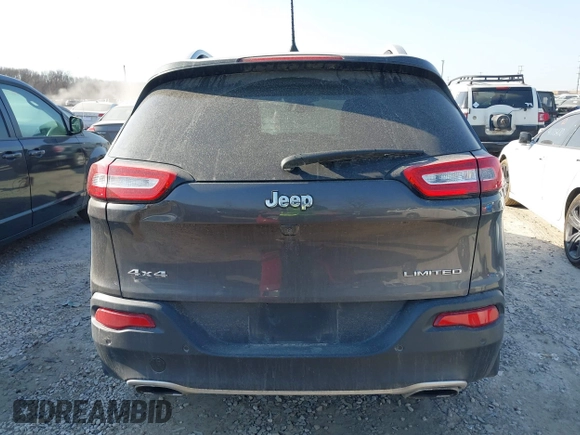 2018 Jeep Cherokee Limited with VIN 1C4PJMDX1JD541031, listed as a IAAI auction lot 41770716 with 67,891 mi miles. Bid and sale history available at carsss.com. Image 16.