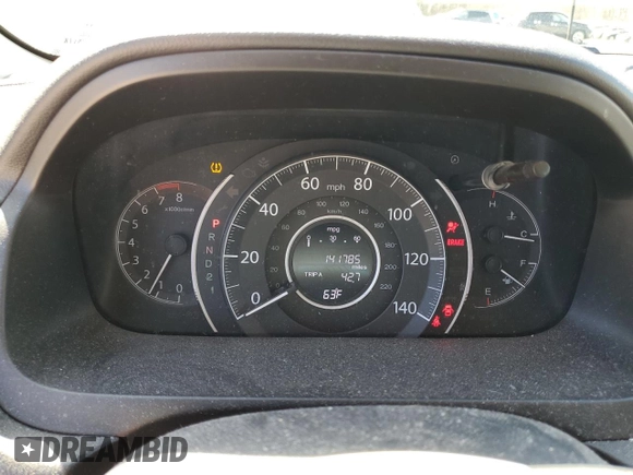 2014 Honda CR-V LX with VIN 2HKRM4H31EH724906, listed as a Copart auction lot 53858595 with 141,785 mi miles and Clean Title. Bid and sale history available at DreamBid. Image 9.