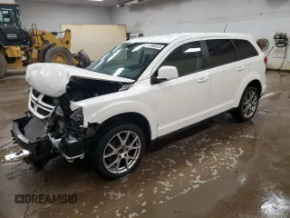 2017 Dodge Journey GT z VIN 3C4PDDEG9HT703563, wystawiony jako Copart lot #57965035 z przebiegiem 101 271 mil mil oraz Czysty tytuł • Clean title. Historia ofert i sprzedaży dostępna na DreamBid. Obrazek 1.