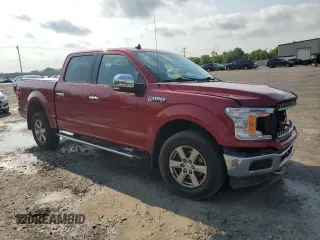 2018 Ford F-150 XL with VIN 1FTEW1EG6JFA90964, listed as a Copart auction lot 59808695 with 144,626 mi miles and Salvage title. Bid and sale history available at DreamBid. Image 4.