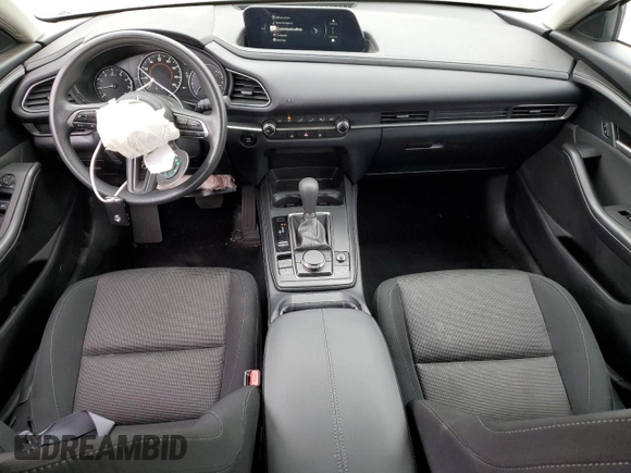 2025 Mazda CX-30 S with VIN 3MVDMBAMXSM778811, listed as a Copart auction lot 54241865 with 8,822 mi miles and Salvage title. Bid and sale history available at DreamBid. Image 8.