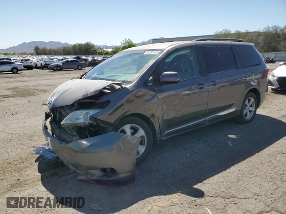 2017 Toyota Sienna LE Auto Access Seat with VIN 5TDKZ3DC1HS820732, listed as a Copart auction lot 54251475 with 104,560 mi miles and Salvage title. Bid and sale history available at DreamBid. Image 1.