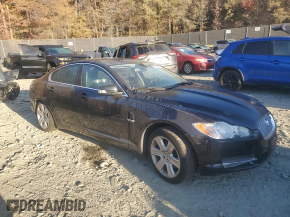 2009 Jaguar XF Luxury with VIN SAJWA05B09HR11284, listed as a Copart auction lot 78455954 with 126,694 mi miles and Salvage Title. Bid and sale history available at DreamBid. Image 4.