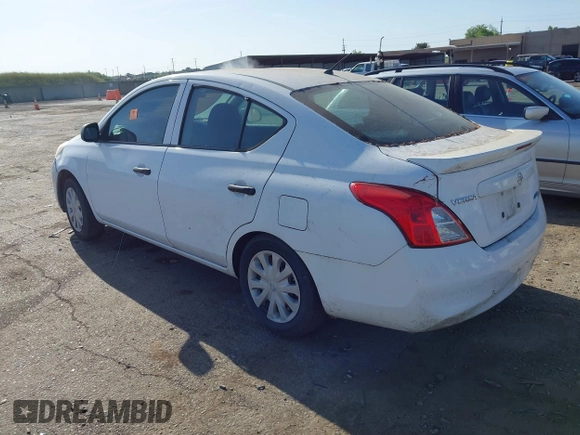 2014 Nissan Versa SV with VIN 3N1CN7AP3EL844498, listed as a IAAI auction lot 42086659 with 1 mi miles. Bid and sale history available at carsss.com. Image 3.