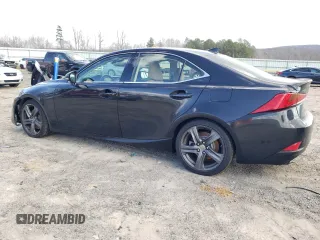 2017 Lexus IS 300 with VIN JTHCM1D28H5020352, listed as a Copart auction lot 43631495 with 78,585 mi miles and Salvage title. Bid and sale history available at DreamBid. Image 2.