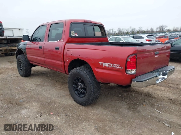 2002 Toyota Tacoma PreRunner with VIN 5TEGN92NX2Z101689, listed as a IAAI auction lot 41919352 with 201,834 mi miles and . Bid and sale history available at DreamBid. Image 3.