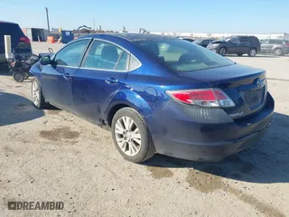 2010 Mazda Mazda6 i Touring Plus with VIN 1YVHZ8CH8A5M25182, listed as a IAAI auction lot 41627485 with 166,373 mi miles. Bid and sale history available at carsss.com. Image 3.