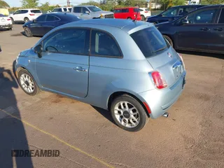 2015 FIAT 500 Pop with VIN 3C3CFFAR3FT556105, listed as a IAAI auction lot 41494276 with 94,826 mi miles. Bid and sale history available at carsss.com. Image 3.