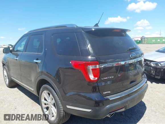 2019 Ford Explorer Limited z VIN 1FM5K8F82KGA03399, wystawiony jako IAAI lot #42329958 z przebiegiem 60 028 mil mil oraz . Historia ofert i sprzedaży dostępna na DreamBid. Obrazek 3.