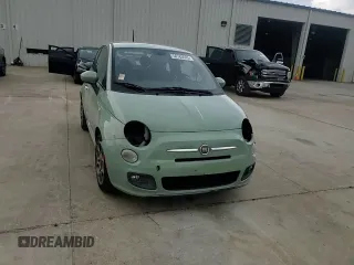 2013 FIAT 500 Sport with VIN 3C3CFFBR1DT554865, listed as a Copart auction lot 58783695 with 87,235 mi miles and Salvage title. Bid and sale history available at DreamBid. Image 13.