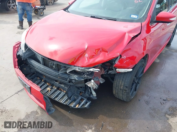 2015 Nissan Sentra S with VIN 3N1AB7AP6FY323263, listed as a IAAI auction lot 41892763 with 140,527 mi miles. Bid and sale history available at carsss.com. Image 6.