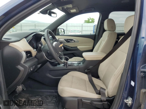 2022 Chevrolet Traverse LS with VIN 1GNERFKWXNJ134149, listed as a Copart auction lot 58736915 with 73,431 mi miles and Salvage title. Bid and sale history available at DreamBid. Image 7.