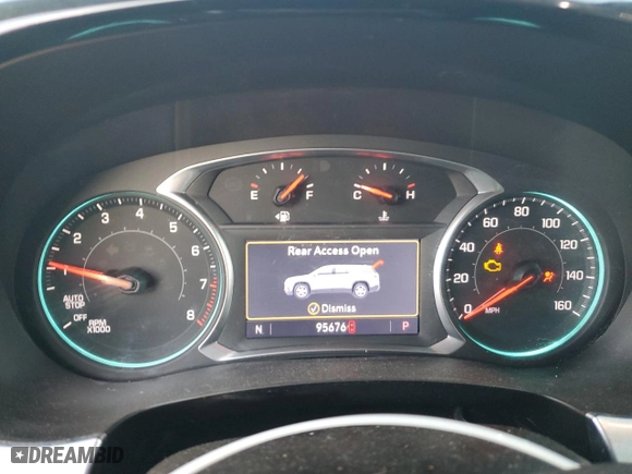 2020 Chevrolet Traverse LT Leather with VIN 1GNEVHKW8LJ114258, listed as a Copart auction lot 42013355 with 95,676 mi miles and Salvage Title. Bid and sale history available at carsss.com. Image 9.