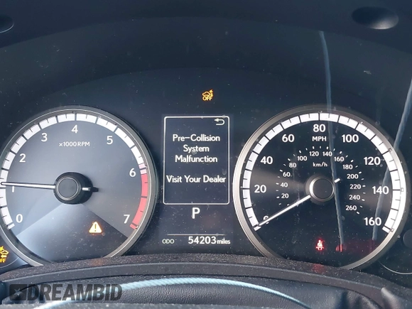 2021 Lexus NX with VIN JTJSARDZ4M2246088, listed as a IAAI auction lot 41357347 with 54,203 mi miles. Bid and sale history available at carsss.com. Image 7.