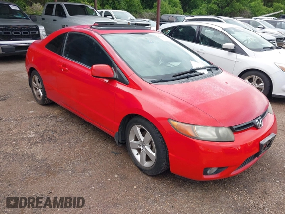 2008 Honda Civic Cpe EX-L with VIN 2HGFG12978H543782, listed as a IAAI auction lot 42116673 with 70,690 mi miles. Bid and sale history available at carsss.com. Image 1.