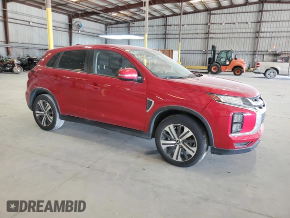 2021 Mitsubishi Outlander ES with VIN JA4ARUAU8MU019780, listed as a Copart auction lot 56278655 with 94,391 mi miles and Clean title. Bid and sale history available at DreamBid. Image 4.