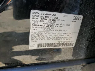 2018 Audi Q3 Premium Plus z VIN WA1HCCFS5JR012513, wystawiony jako Copart lot #56908385 z przebiegiem 146 385 mil mil oraz Szkoda całkowita • Salvage title. Historia ofert i sprzedaży dostępna na DreamBid. Obrazek 13.