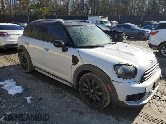 2018 MINI Countryman Cooper with VIN WMZYS7C37J3E08896, listed as a Copart auction lot 45502785 with 52,736 mi miles and Salvage title. Bid and sale history available at DreamBid. Image 4.