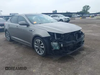 2015 Kia Optima SXL Turbo с VIN 5XXGR4A69FG376346, выставлен на аукционе IAAI как лот 42298504 с пробегом 101 238 миль миль и . История ставок и продаж доступна на DreamBid. Изображение 1.