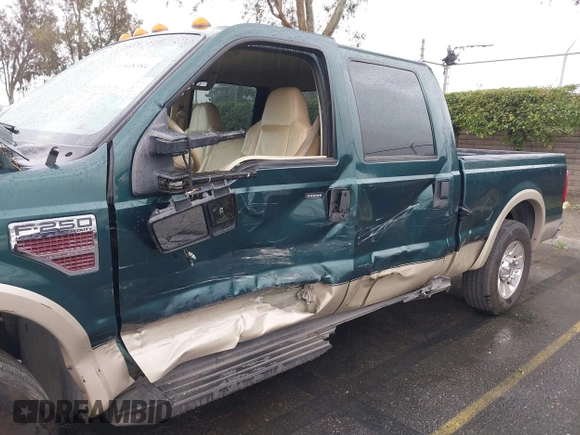 2008 Ford F-250 XL with VIN 1FTSW20R18EB93419, listed as a IAAI auction lot 41568384 with 185,116 mi miles and . Bid and sale history available at DreamBid. Image 6.