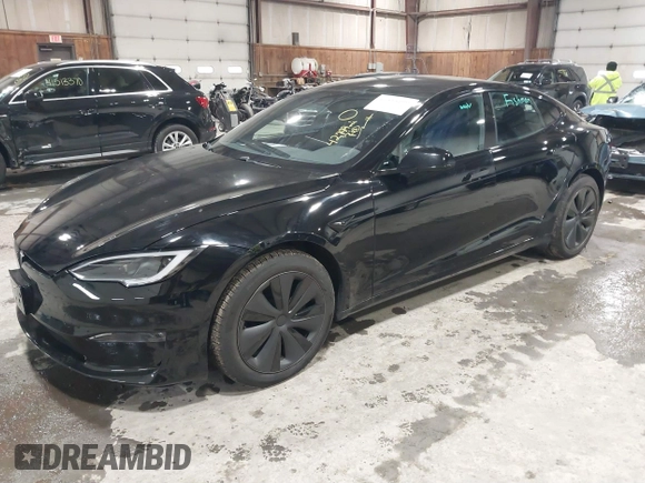 2022 Tesla Model S with VIN 5YJSA1E58NF478403, listed as a IAAI auction lot 41533099 with 42,779 mi miles and . Bid and sale history available at DreamBid. Image 22.