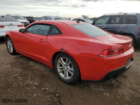 2014 Chevrolet Camaro LS with VIN 2G1FE1E37E9176232, listed as a Copart auction lot 82764814 with NaN miles and Salvage Title. Bid and sale history available at carsss.com. Image 2.