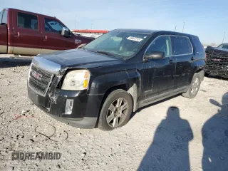 2013 GMC Terrain SLE with VIN 2GKALMEK6D6168112, listed as a Copart auction lot 49667715 with 157,158 mi miles and Salvage Title. Bid and sale history available at carsss.com. Image 1.