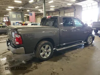 2018 Ram 1500 Big Horn with VIN 3C6RR7LTXJG198280, listed as a Copart auction lot 47587635 with 80,998 mi miles and Salvage Title. Bid and sale history available at carsss.com. Image 3.