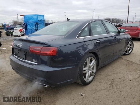 2017 Audi A6 Premium with VIN WAUF8AFC3HN087091, listed as a Copart auction lot 87400634 with 32,169 mi miles and Clean Title. Bid and sale history available at carsss.com. Image 3.