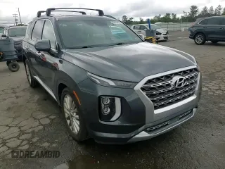 2020 Hyundai Palisade Limited with VIN KM8R5DHE7LU153662, listed as a Copart auction lot 60425625 with 36,340 mi miles and Salvage title. Bid and sale history available at DreamBid. Image 15.