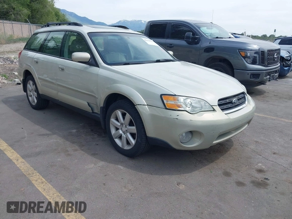 2007 Subaru Legacy Outback Limited with VIN 4S4BP62C777305085, listed as a IAAI auction lot 42432794 with 124,302 mi miles and . Bid and sale history available at DreamBid. Image 1.