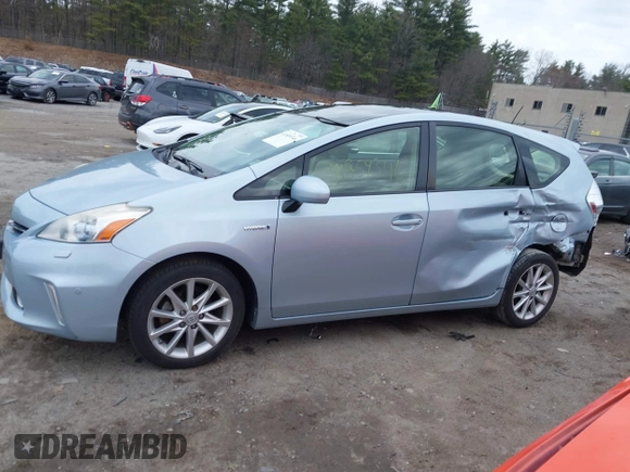 2013 Toyota Prius Two with VIN JTDZN3EU8D3279756, listed as a IAAI auction lot 41859346 with 95,457 mi miles and . Bid and sale history available at carsss.com. Image 14.