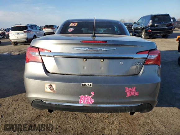 2011 Chrysler 200 Limited with VIN 1C3BC7EG9BN611637, listed as a Copart auction lot 86855294 with 89,844 mi miles and Salvage Title. Bid and sale history available at DreamBid. Image 6.