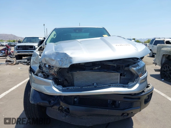 2020 Ford Ranger XL with VIN 1FTER1EHXLLA86081, listed as a IAAI auction lot 42485991 with 40,956 mi miles and . Bid and sale history available at DreamBid. Image 6.