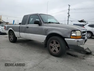 1999 Ford Ranger XL with VIN 1FTYR14V6XPB80381, listed as a Copart auction lot 52106565 with 340,374 mi miles and Salvage Title. Bid and sale history available at carsss.com. Image 4.