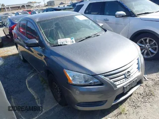 2015 Nissan Sentra SV with VIN 3N1AB7AP1FY282475, listed as a IAAI auction lot 41890567 with 80,672 mi miles and . Bid and sale history available at DreamBid. Image 1.