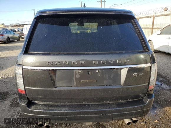 2017 Land Rover Range Rover with VIN SALGW3FEXHA339073, listed as a Copart auction lot 41885795 with 113,561 mi miles and Salvage Title. Bid and sale history available at DreamBid. Image 6.
