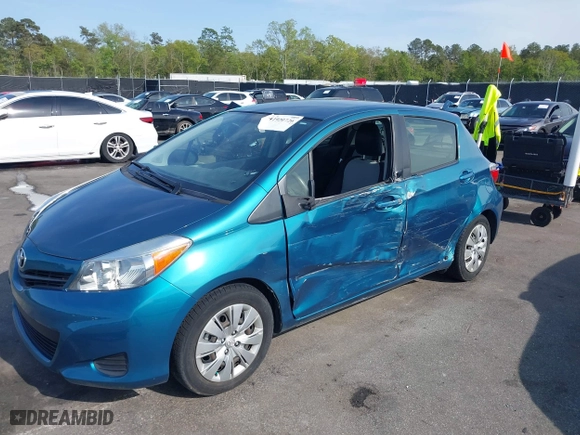 2014 Toyota Yaris L with VIN JTDKTUD3XED590915, listed as a IAAI auction lot 41920726 with 69,783 mi miles. Bid and sale history available at carsss.com. Image 17.