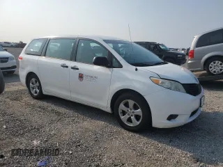 2013 Toyota Sienna L z VIN 5TDZK3DC7DS289663, wystawiony jako Copart lot #59146295 z przebiegiem 124 876 mil mil oraz Szkoda całkowita • Salvage title. Historia ofert i sprzedaży dostępna na DreamBid. Obrazek 4.